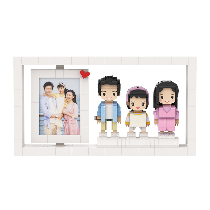 【Family Photo Of The Three】+ Exquisite Photo Frame