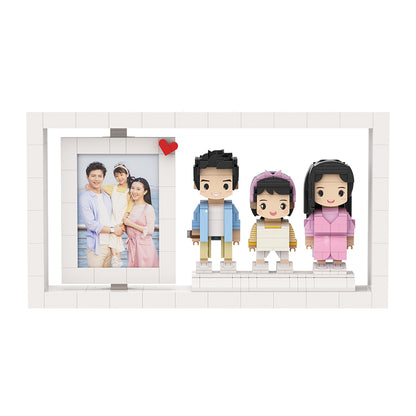 【Family Photo Of The Three】+ Exquisite Photo Frame