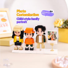 【Family Photo Of The Three】+ Polaroid