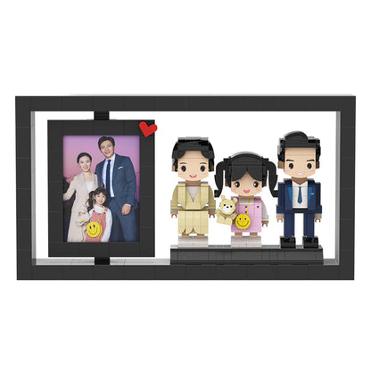 【Family Photo Of The Three】+ Exquisite Photo Frame