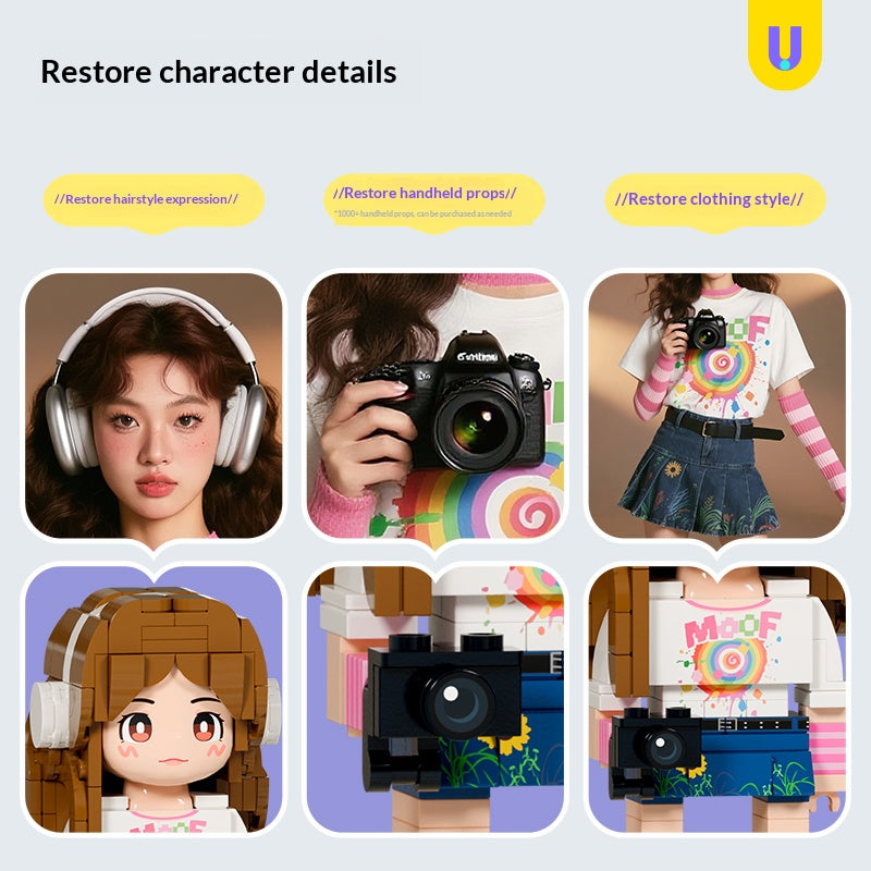 【Family Photo Of The Three】+ Polaroid