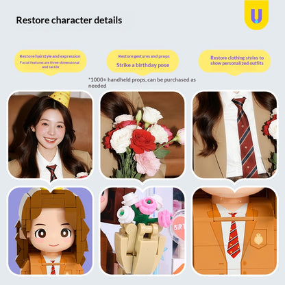 【Birthday Customization】Cake + Polaroid