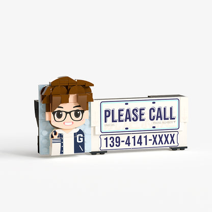 【Car Relocation Contact Sign】