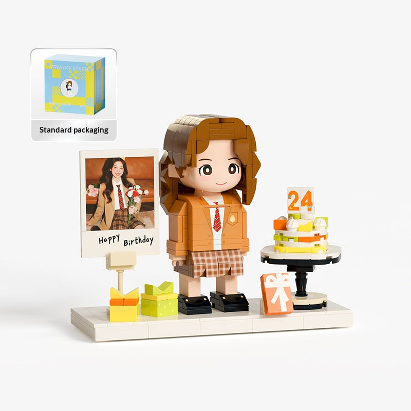 【Birthday Customization】Cake + Polaroid