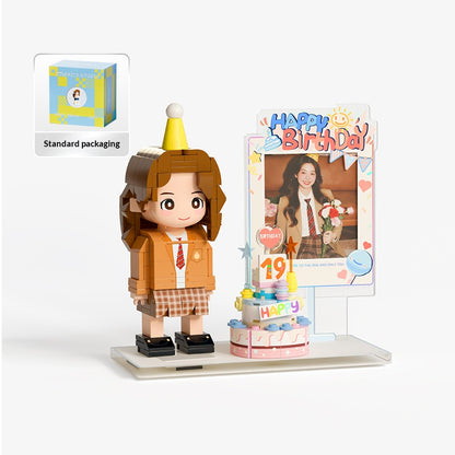 【Birthday Customization】Cake + Polaroid