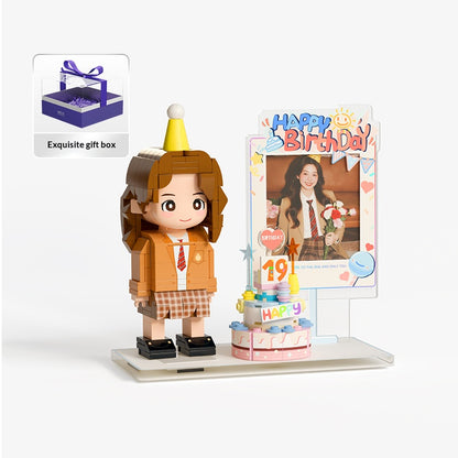【Birthday Customization】Cake + Polaroid