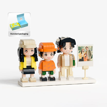 【Family Photo Of The Three】+ Polaroid