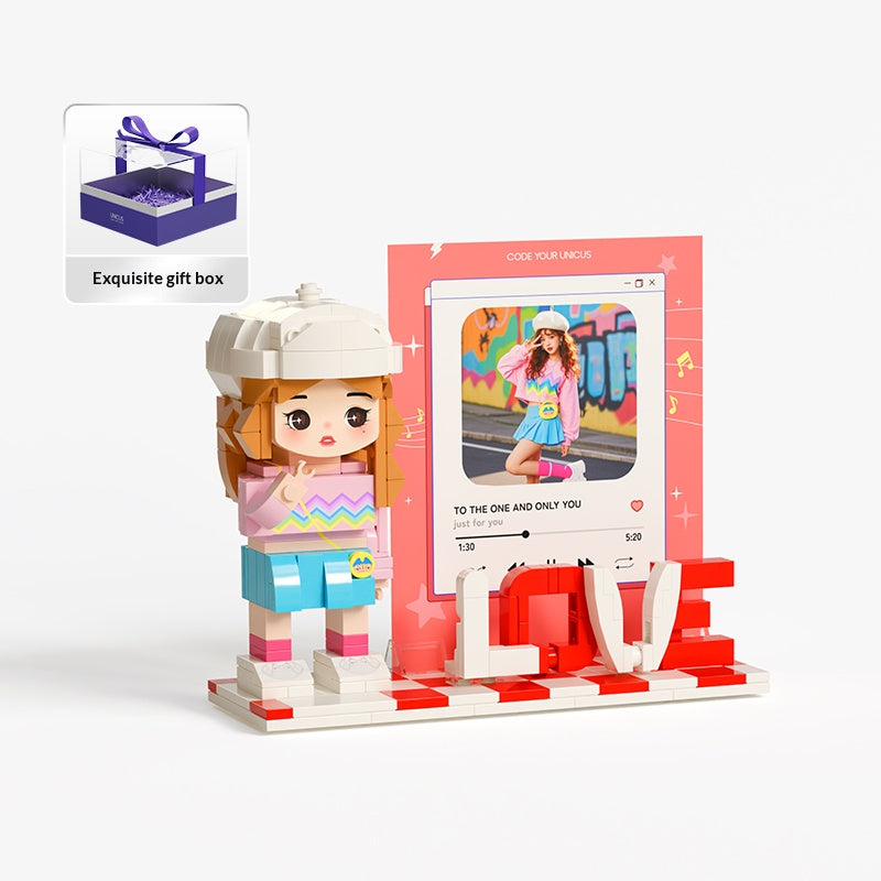 【Music Player+Polaroid】Single Doll